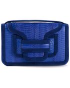 Pierre Hardy Matte Clutch - Lyst