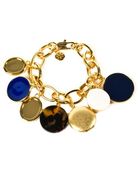 Tory Burch Chain Bracelet - Lyst