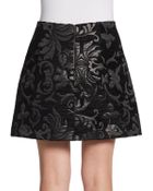 Alice + Olivia Minah Brocade Skirt - Lyst