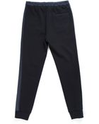 3.1 Phillip Lim Slim Sweatpants with Satin Combo - Lyst