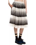 Suno Printed Full Midi Skirt - Lyst
