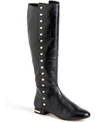 MICHAEL Michael Kors Ailee Leather Boots - Lyst