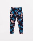Zara Printed Trousers - Lyst