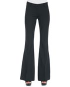 Michael Kors Stretch-Wool Flared Trousers - Lyst