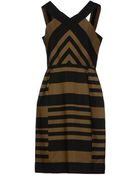 Lanvin Knee-Length Dress - Lyst