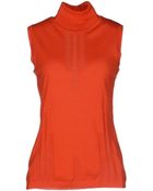 Versace Sleeveless Sweater - Lyst