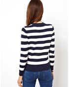 Asos Striped Sweater - Lyst