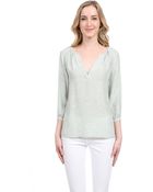 Joie Coralee Silk Top - Lyst