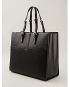 Giorgio Armani Medium Borgonuovo Tote - Lyst