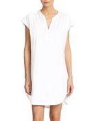 Cottonista St. Bart'S Short-Sleeve Sleepshirt - Lyst