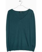 Mango Alpaca-Blend Sweater - Lyst