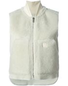 Rag & Bone Kangaroo Pockets Zipped Vest - Lyst