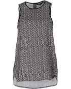 Tibi Top - Lyst