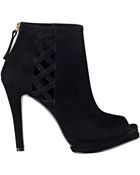 Nine West Svanity Platform Booties - Lyst