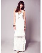 Free People Kristal'S Limited Edition White Dress - Lyst