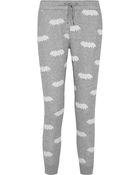 Zoe Karssen Bat-Print Jersey Track Pants - Lyst