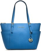 Michael Kors Michael Jet Set East West Top Zip Tote - Lyst