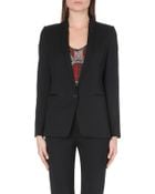 The Kooples Satin Lapel Jacket - Lyst