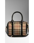 Burberry The Small Alchester In Horseferry Check - Lyst