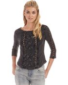 Free People Truly Madly Top - Lyst