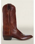 RRL Leather Plainview Cowboy Boot - Lyst