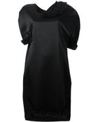 Comme Des Garçons Ruffle Detail Dress - Lyst