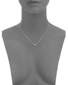 Kacey K Fine Jewelry Diamond & 14K Gold Flower Necklace - Lyst