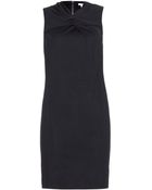 Helmut Lang Stretch-Twill Dress - Lyst
