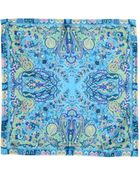 Etro Square Scarf - Lyst