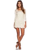 Spell & The Gypsy Collective Havana Crochet Mini Dress - Lyst