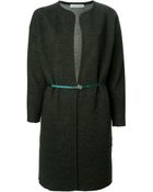 Tsumori Chisato Belted Open Coat - Lyst