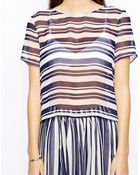 Goldie Crop Top - Lyst