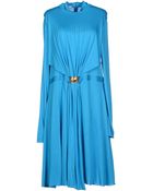 Versace Kneelength Dress - Lyst