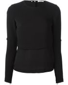A.L.C. Layered Cut-out Back Detail Top - Lyst