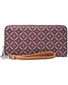Fossil Sydney Zip Clutch - Lyst