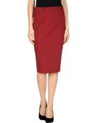 Pinko Knee Length Skirt - Lyst