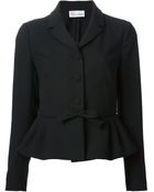 RED Valentino Bow Detail Jacket - Lyst