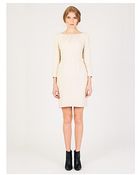 Ryu Ryu Crepe Draped Back Dress - Lyst