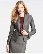 Ann Taylor Tall Fine Tweed Jacket - Lyst