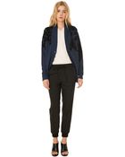 Tibi Raised Jacquard Cardigan - Lyst