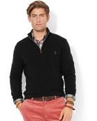 Polo Ralph Lauren Merino Wool Half-Zip Sweater - Lyst