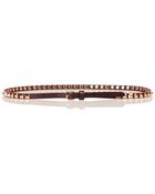 Linea Pelle Ricky Skinny Stud Hip Belt - Lyst