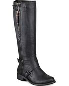 G by Guess Women'S Hertle Tall Shaft Wide Calf Riding Boots - Lyst