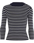 Nlst Sailor Striped Merino Wool Sweater - Lyst
