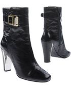 Nine West Block-Heel Ankle Boots - Lyst