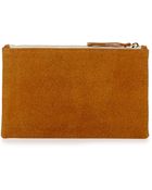 Lauren Merkin Medium Ziptop Beadencrusted Clutch - Lyst