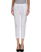 Rose' A Pois Casual Trouser - Lyst