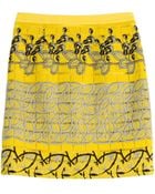 Etro Embroidered Skirt - Lyst