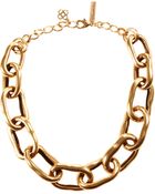 Oscar de la Renta Russian Gold Necklace - Lyst