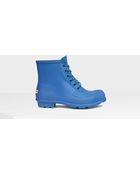 Hunter Original Rubber Lace-Up Boots - Lyst